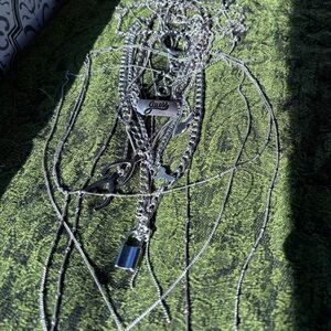 Jewelry bundle silver tone lot of necklaces layered necklace stack bulk set